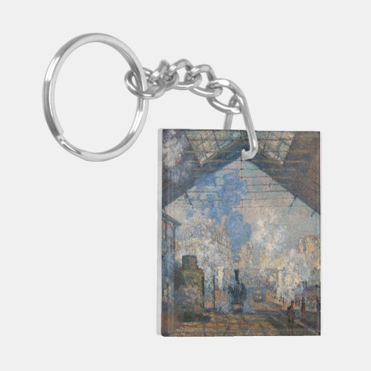 Porte-clés Claude Monet - Gare Saint-Lazare Vue extérieure (Devant gauche)