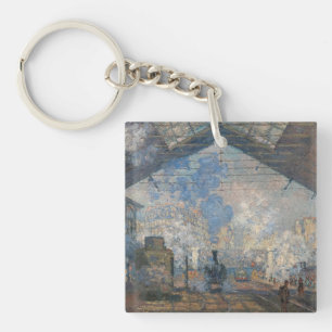 Porte-clés Claude Monet - Gare Saint-Lazare Vue extérieure