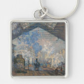 Porte-clés Claude Monet - Gare Saint-Lazare Vue extérieure (Devant)