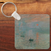 Porte-clés Claude Monet Impression Soleil levant (soleil leva (Recto)