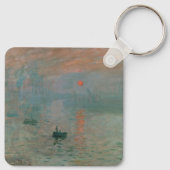Porte-clés Claude Monet Impression Soleil levant (soleil leva (Dos)