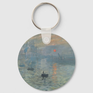 Porte-clés Claude Monet Impression Sunrise Soleil Levant