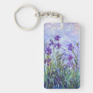Porte-clés Claude Monet - Iris mauves / Lilac Irises
