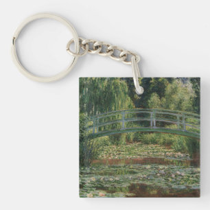 Porte-clés Claude Monet Japon Footbridge & Water Lily Pool