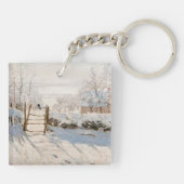 Porte-clés Claude Monet - La Pie (Dos)