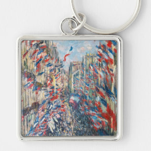 Porte-clés Claude Monet - La Rue Montorgueil - Paris