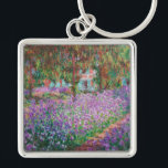 Porte-clés Claude Monet - Le jardin de l'artiste à Giverny<br><div class="desc">Jardin de l'artiste à Giverny / Le Jardin de l'artiste a Giverny - Claude Monet,  1900</div>