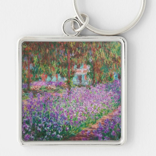 Porte-clés Claude Monet - Le jardin de l'artiste à Giverny (Devant)
