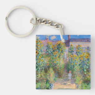 Porte-clés Claude Monet - Le jardin de l'artiste à Vetheuil