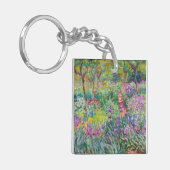 Porte-clés Claude Monet - Le jardin d'Iris à Giverny (Devant gauche)