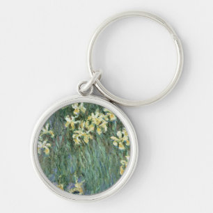 Porte-clés Claude Monet les iris jaunes