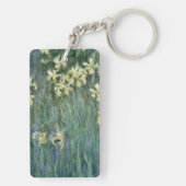 Porte-clés Claude Monet | les iris jaunes (Dos)