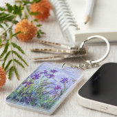 Porte-clés Claude Monet - Lilac Irises / Iris Mauves (Devant droit)