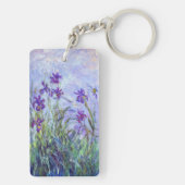Porte-clés Claude Monet - Lilac Irises / Iris Mauves (Dos)