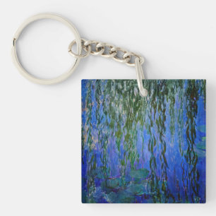 Porte-clés Claude Monet - Lys d'eau avec saule plumant