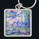 Porte-clés Claude Monet - Nymphéas / Nymphéas 1919<br><div class="desc">Nymphéas (W.1852) - Claude Monet,  Huile sur toile,  1916-1919</div>