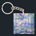 Porte-clés Claude Monet - Nymphéas / Nymphéas 1919<br><div class="desc">Nymphéas (W.1852) - Claude Monet,  Huile sur toile,  1916-1919</div>