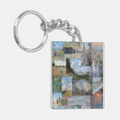 Porte-clés Claude Monet - Patchwork de chefs-d'oeuvre (Devant gauche)