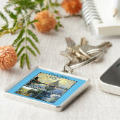 Porte-clés Claude Monet peinture célèbre (Côté)