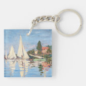 Porte-clés Claude Monet - Régates à Argenteuil (Dos)