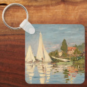 Porte-clés Claude Monet | Regatta at Argenteuil, c.1872 (Recto)