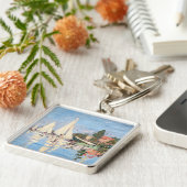 Porte-clés Claude Monet - Regattas à Argenteuil (Côté)