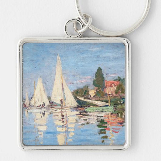 Porte-clés Claude Monet - Regattas à Argenteuil (Devant)
