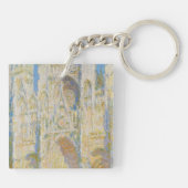 Porte-clés Claude Monet Rouen Cathedral Portal Morning Light (Dos)