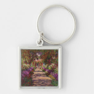Porte-clés Claude Monet une voie dans le jardin de Monet