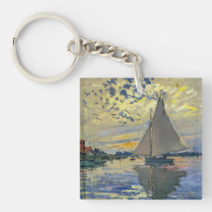 Porte-clés Claude Monet - Voilier au Petit-Gennevilliers