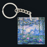 Porte-clés Claude Monet - Water Lilies, 1919,<br><div class="desc">Célèbre peinture de Water Lilies,  1919,  par Claude Monet</div>