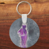 Porte-clés Clavier à touches violettes (Recto)