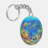 Porte-clés Clavier aquarium (Devant gauche)
