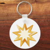 Porte-clés Clavier Baha'i double face (Recto)