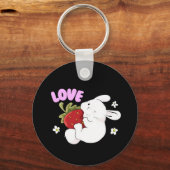 Porte-clés Clavier Bunny Love (Recto)