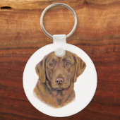 Porte-clés Clavier : Chesapeake Bay Retriever (Recto)