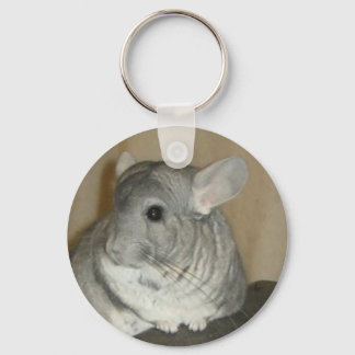 Porte-clés Clavier Chinchilla (rond classique)