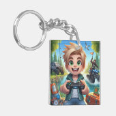 Porte-clés Clavier de balise ID enfant (Devant gauche)