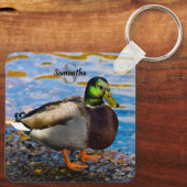 Porte-clés Clavier de canard de Mallard (Verso)