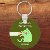 Porte-clés Clavier de Cat Sitter (Recto)