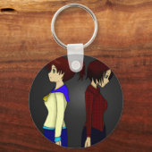 Porte-clés Clavier de conception Kat et Tyra (Recto)