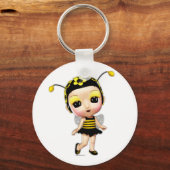 Porte-clés Clavier de la petite mademoiselle Lady Bumblebee (Recto)