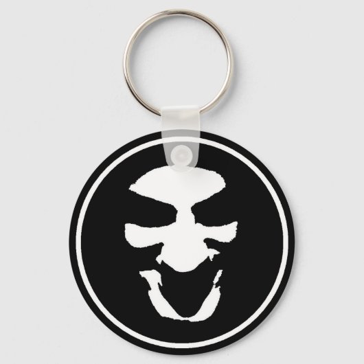 Porte-clés Clavier de l'icône Espace vide (Recto)