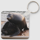Porte-clés Clavier de lion de mer (Dos)