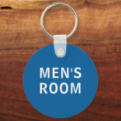 Porte-clés Clavier de salle de bain pour hommes (Recto)