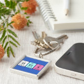 Porte-clés Clavier de table périodique (Côté)