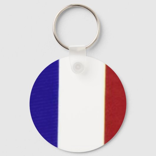 Porte-clés Clavier du drapeau français (Recto)