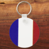Porte-clés Clavier du drapeau français (Recto)