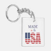 Porte-clés Clavier - Fabriqué aux Etats-Unis (Devant gauche)