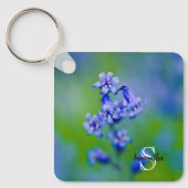 Porte-clés Clavier floral Bluebell (Recto)